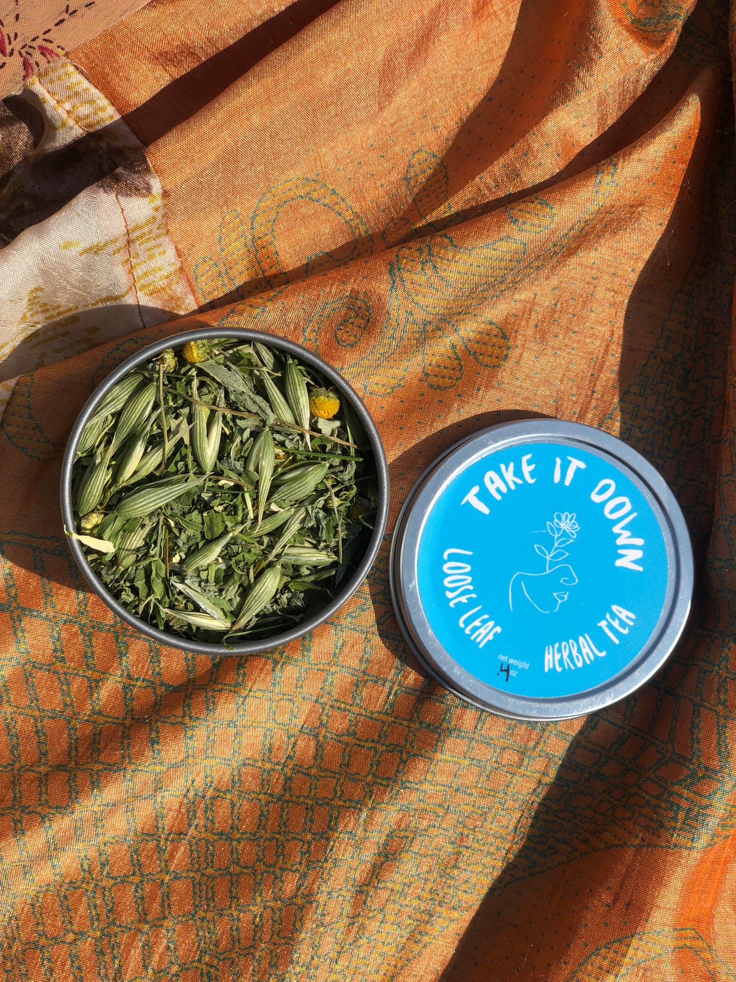 Take it Down Tea Tin