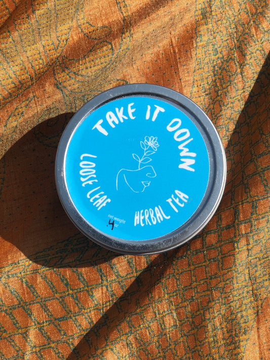 Take it Down Tea Tin