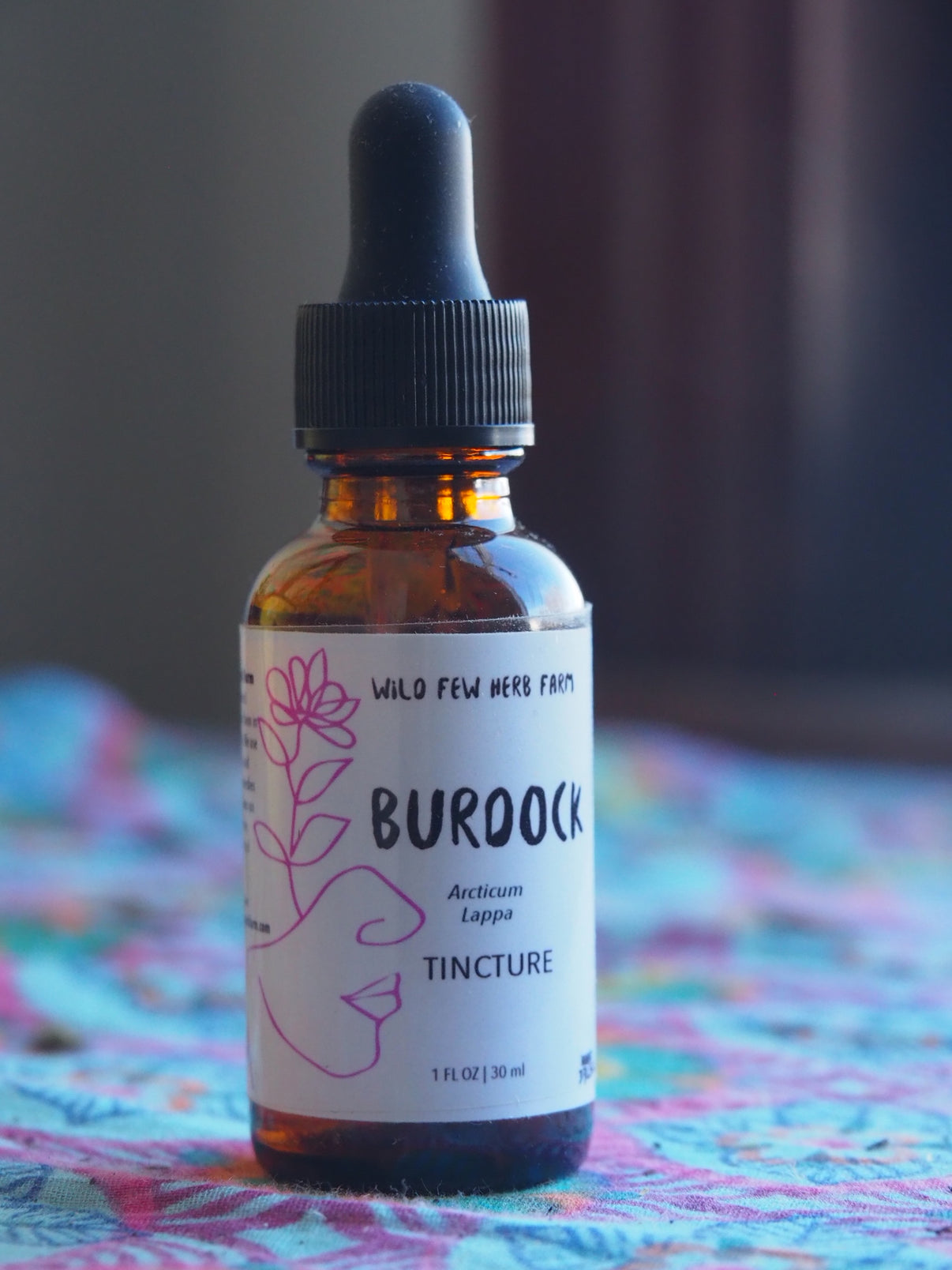 Burdock Tincture Wild Few Herb Farm